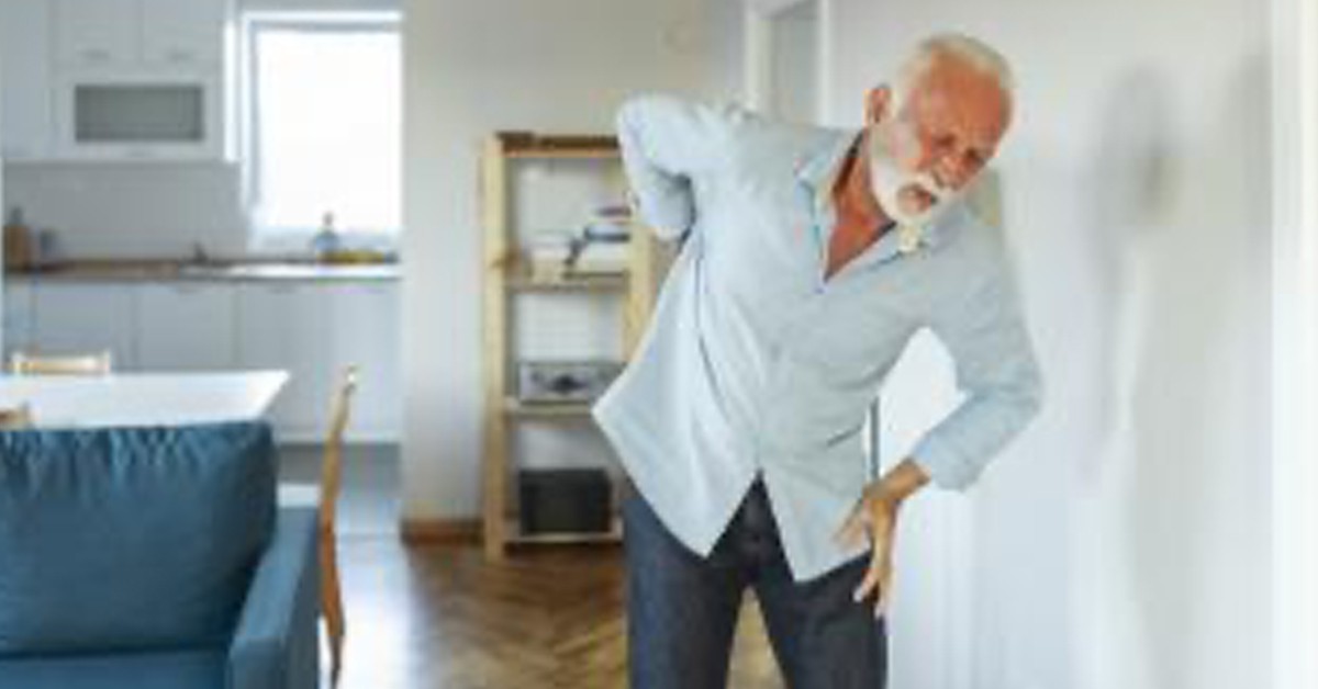 a man standing in a room