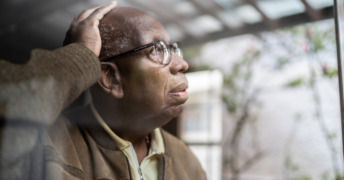 a man wearing glasses